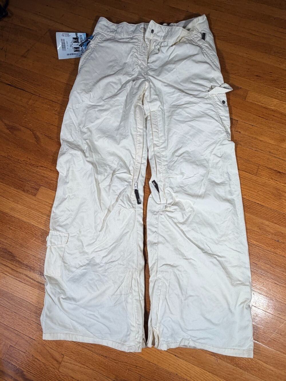 Ripzone Powder Room CORE Snowboard Ski Pants White 5000mm Insulated Women
